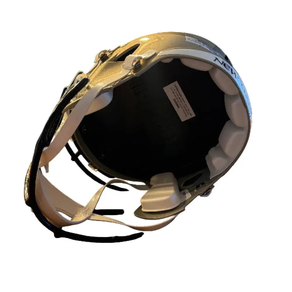 New Orleans Saints Full Size Speed Replica Football Helmet - NFL Break4Sports & Collectibles, LLC