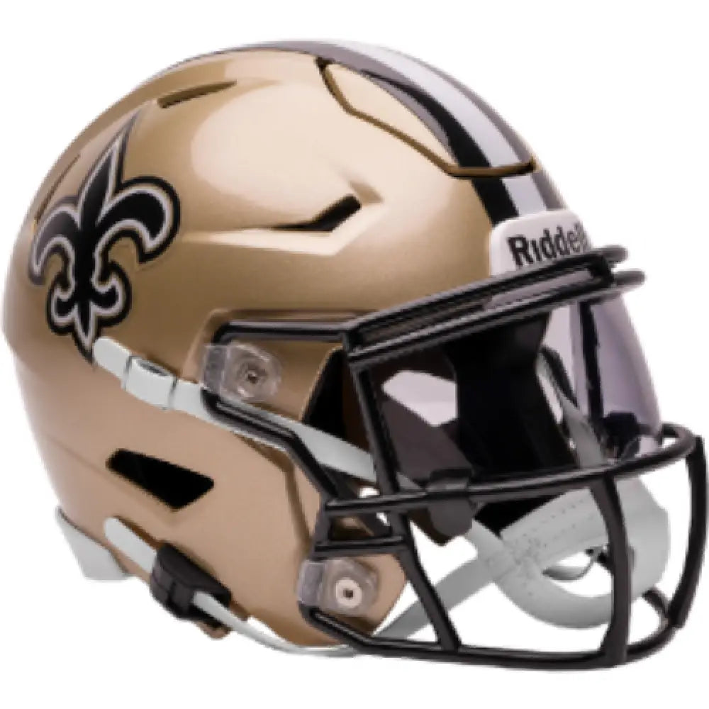 New Orleans Saints Mid Sized SpeedFlex Helmet - NFL Break4Sports & Collectibles, LLC