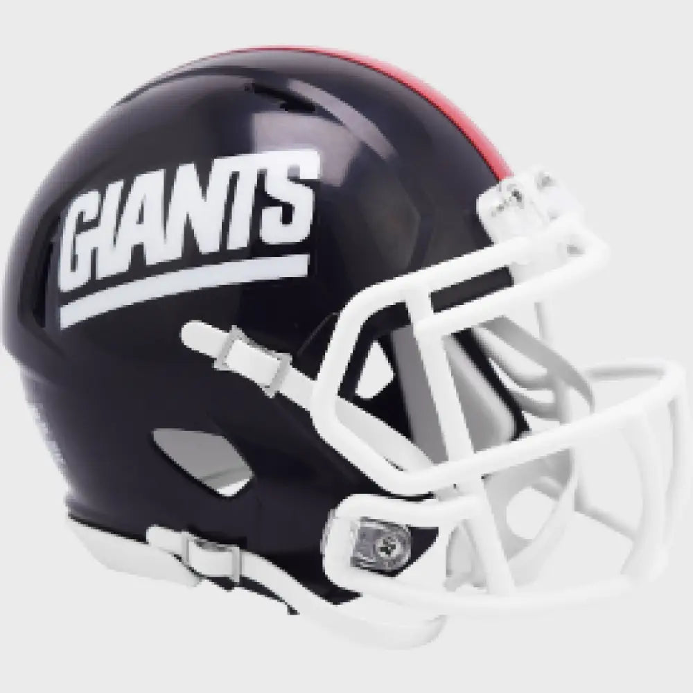 New York Giants 1981 to 1999 Riddell Mini Speed Throwback Helmet - NFL Break4Sports & Collectibles, LLC