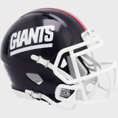 New York Giants 1981 to 1999 Riddell Mini Speed Throwback Helmet - NFL Break4Sports & Collectibles, LLC
