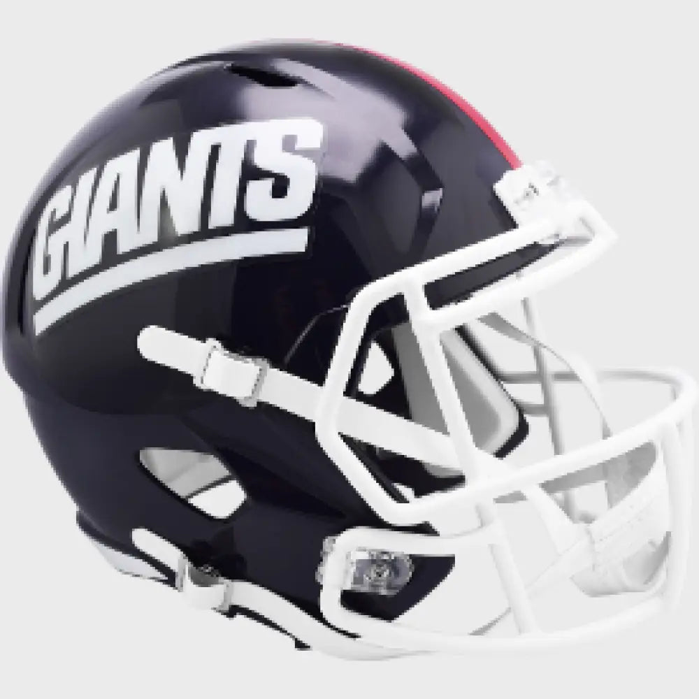 New York Giants Full Size 1981 to 1999 Speed Replica Throwback Helmet - NFL Break4Sports & Collectibles, LLC