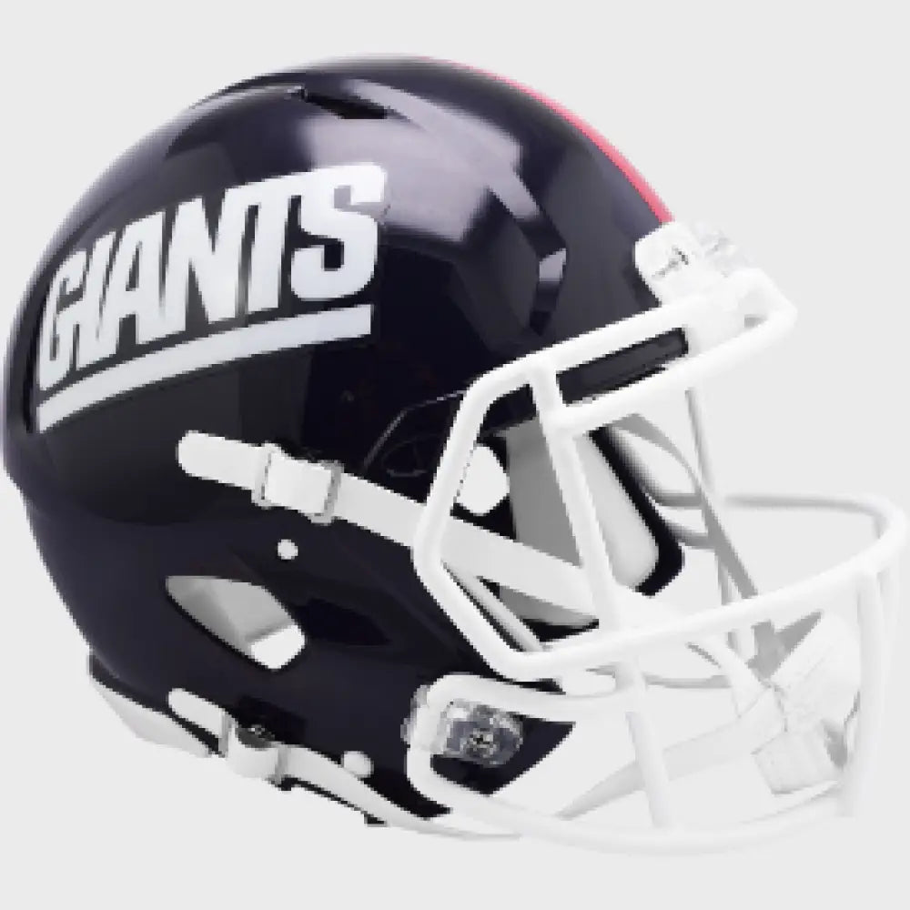 New York Giants Full Size Authentic 1981 to 1999 Speed Throwback Football Helmet - NFL Break4Sports & Collectibles, LLC