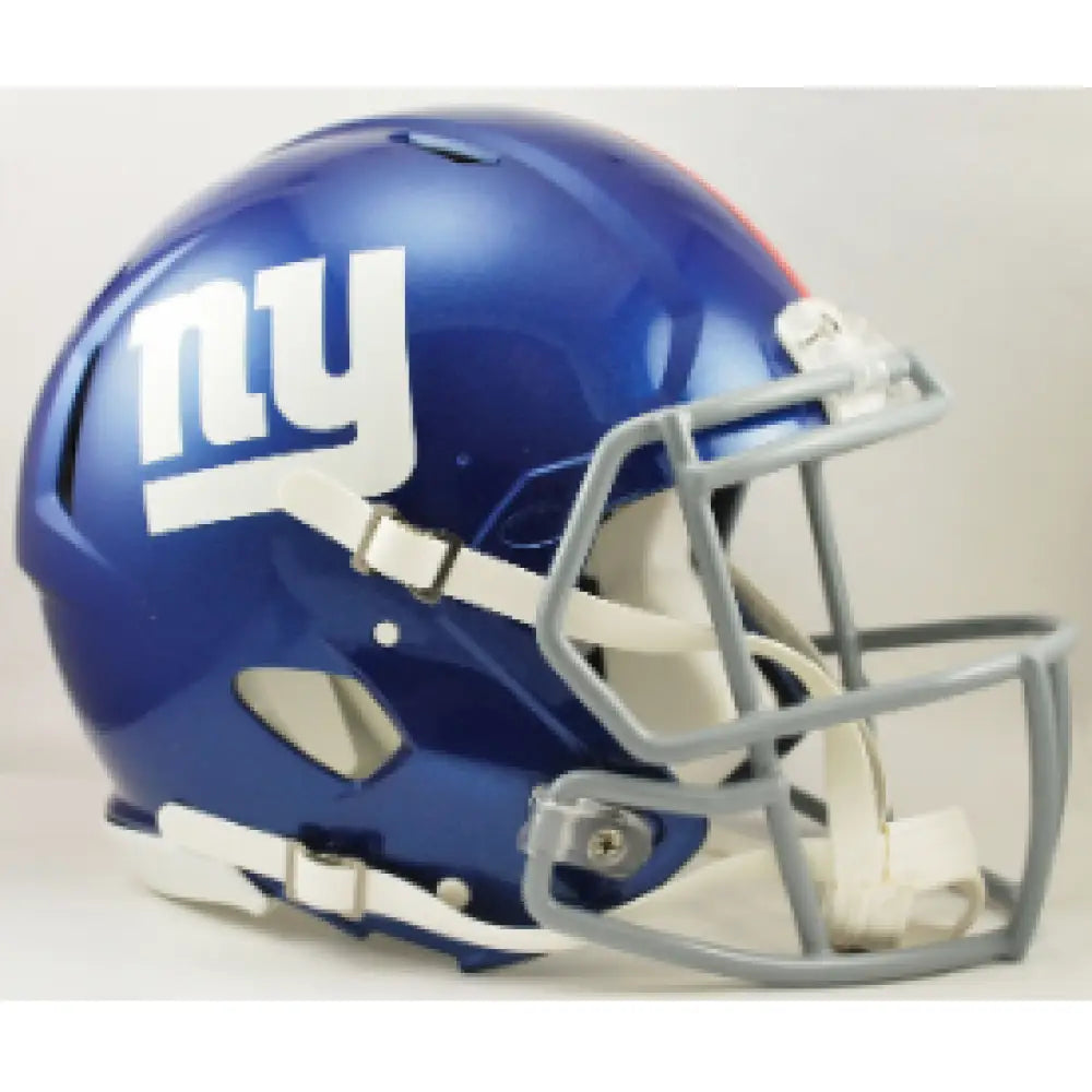 New York Giants Full Size Authentic Speed Football Helmet - NFL Break4Sports & Collectibles, LLC