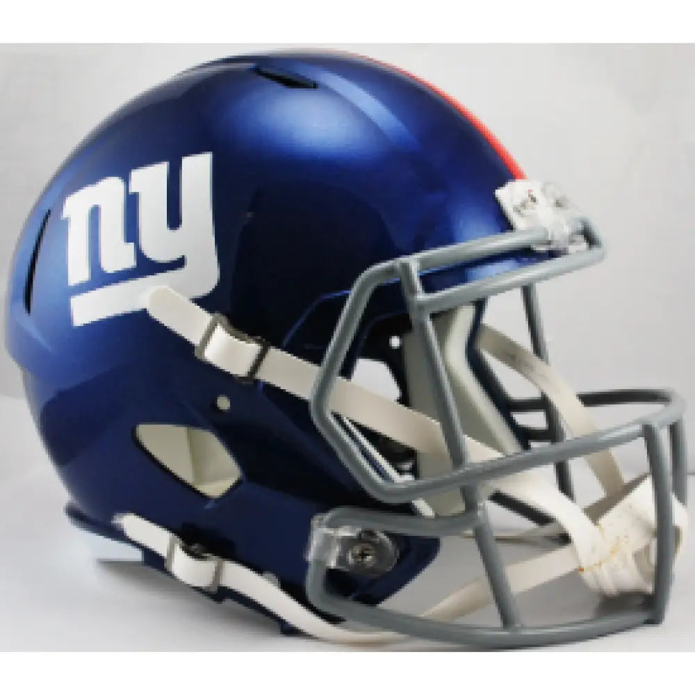 New York Giants Full Size Speed Replica Football Helmet- NFL Break4Sports & Collectibles, LLC
