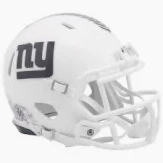 New York Giants NFL Mini Speed Football Helmet SALUTE TO SERVICE 3 NFL Break4Sports & Collectibles, LLC