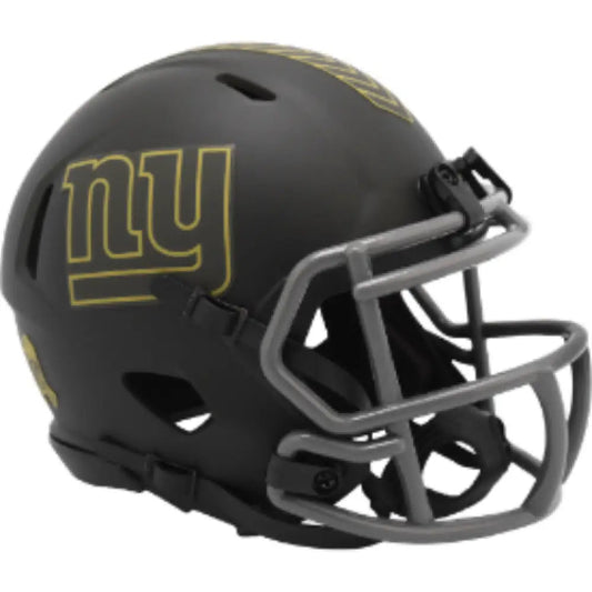 New York Giants SALUTE TO SERVICE 4 Mini Speed Football Helmet NFL Break4Sports & Collectibles, LLC