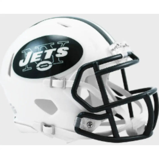 New York Jets 1998 to 2018 Riddell Mini Throwback Helmet - NFL Break4Sports & Collectibles, LLC
