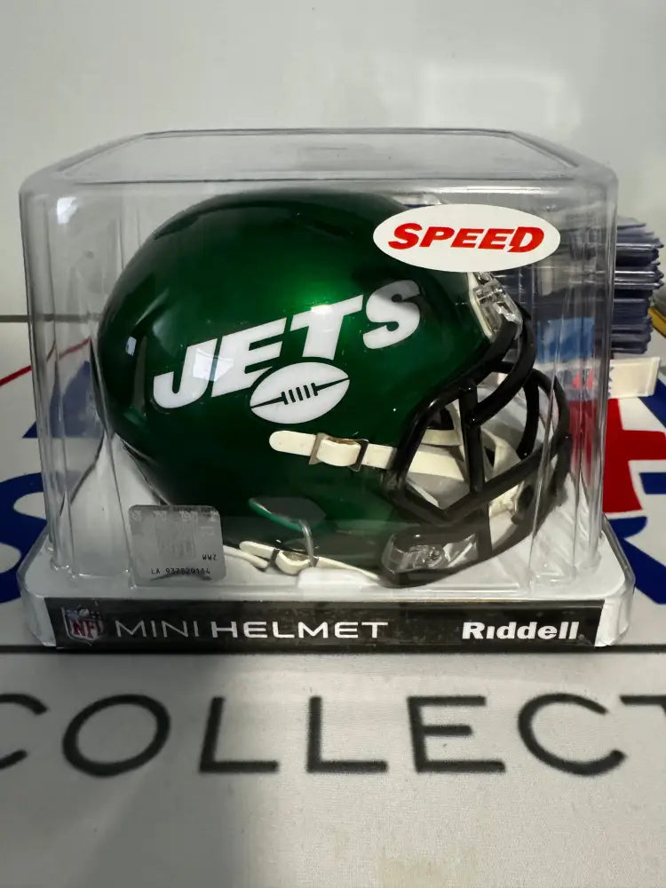 New York Jets 2019 to 2023 Mini Speed Throwback Helmet - NFL Break4Sports & Collectibles, LLC