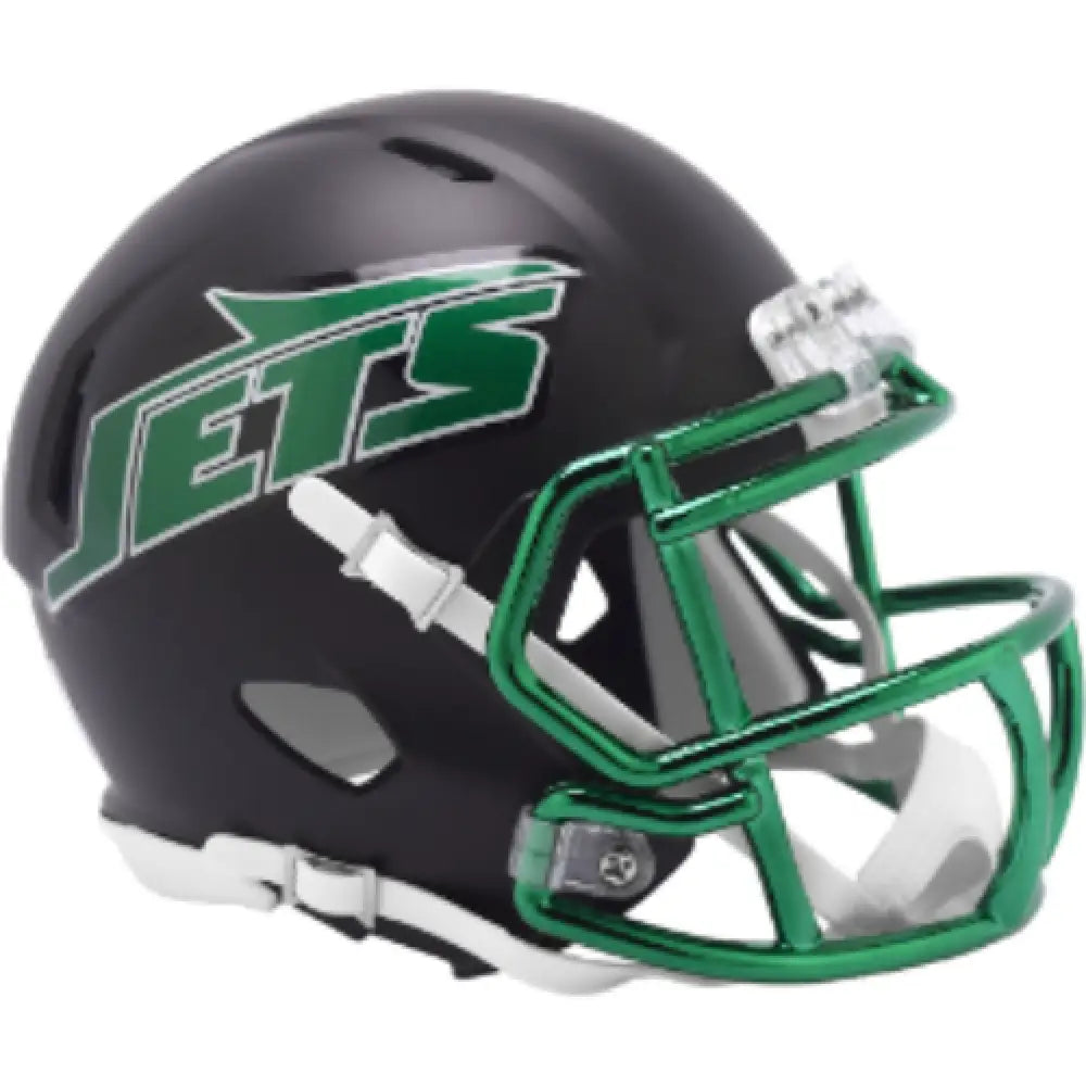 New York Jets Alternate On-Field Mini Speed Football Helmet New 2024 NFL Break4Sports & Collectibles, LLC