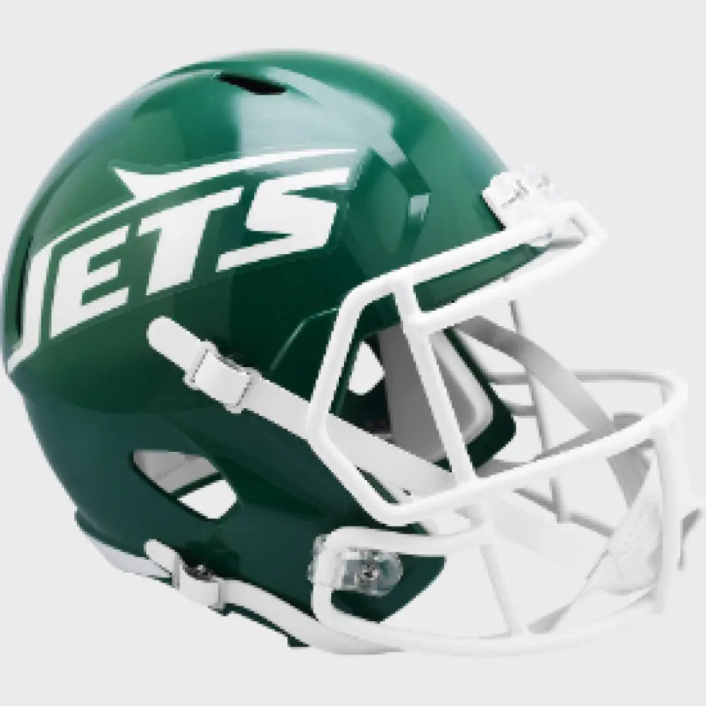 New York Jets Full Size 1978 to 1989 Speed Replica Throwback Helmet - NFL Break4Sports & Collectibles, LLC