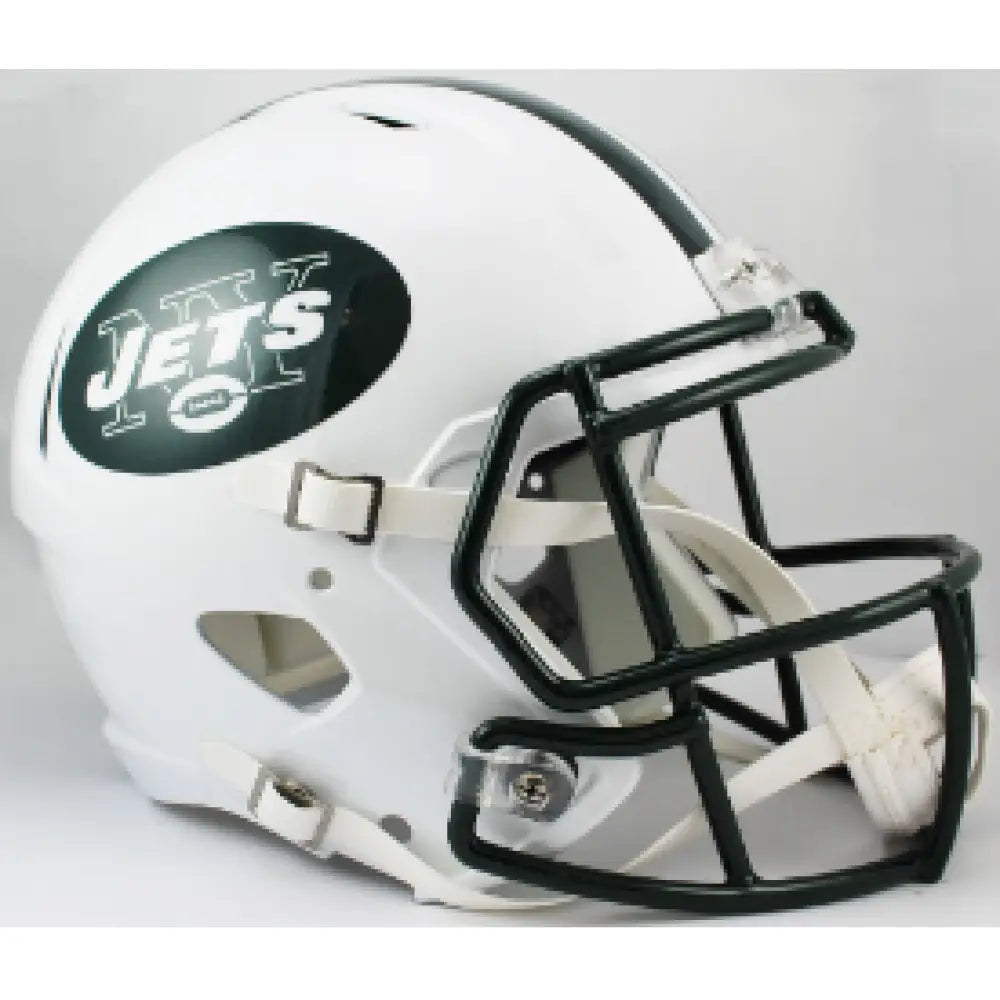 New York Jets Full Size 1998 to 2018 Speed Replica Throwback Helmet - NFL Break4Sports & Collectibles, LLC