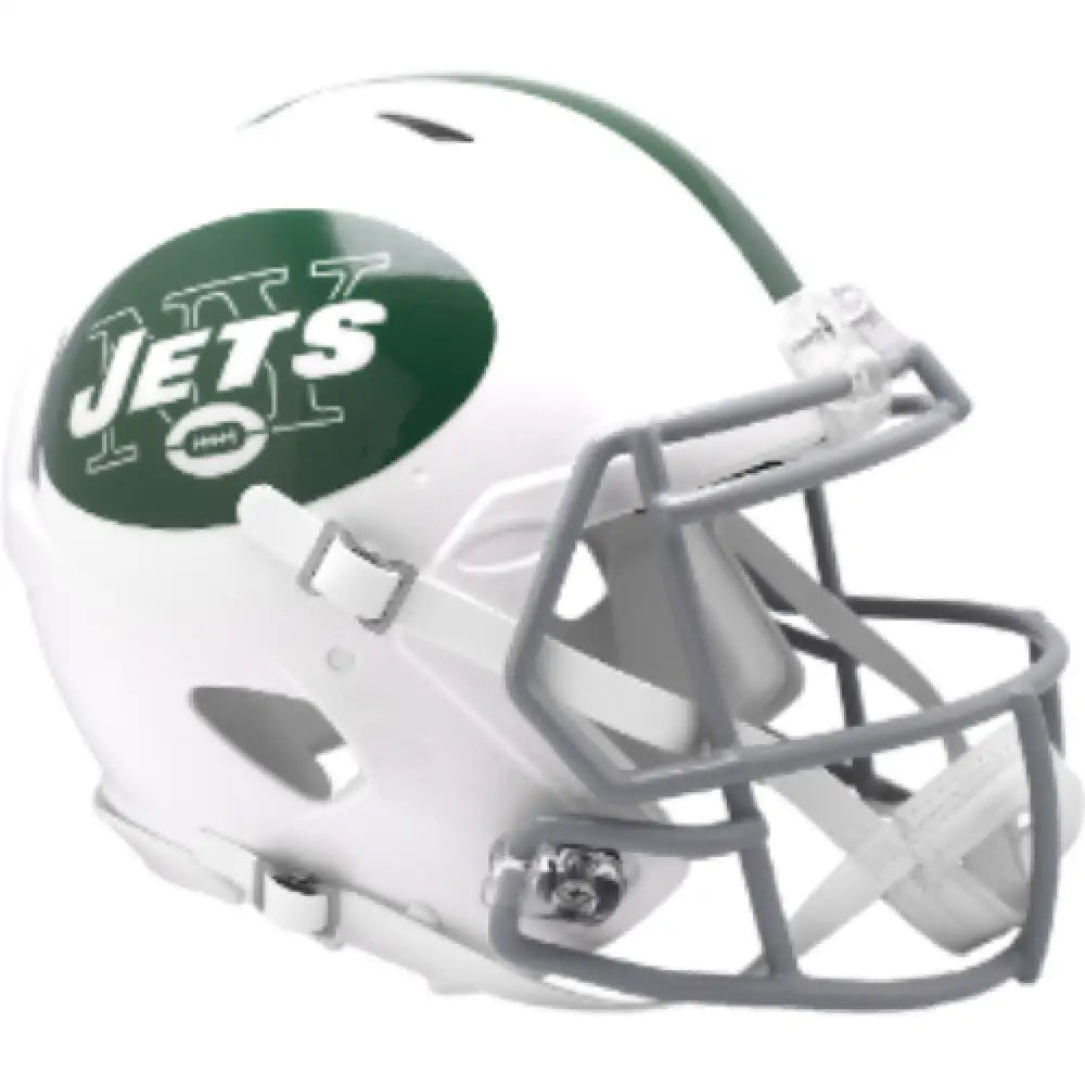 New York Jets Full Size Authentic Speed Football Helmet 2024 On-Field Alternate - NFL Break4Sports & Collectibles, LLC
