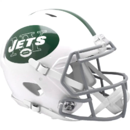 New York Jets Full Size Authentic Speed Football Helmet 2024 On-Field Alternate - NFL Break4Sports & Collectibles, LLC