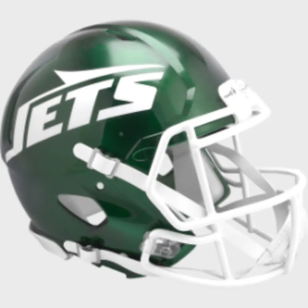 New York Jets Full Size Authentic Speed Football Helmet 2024 Primary - NFL Break4Sports & Collectibles, LLC