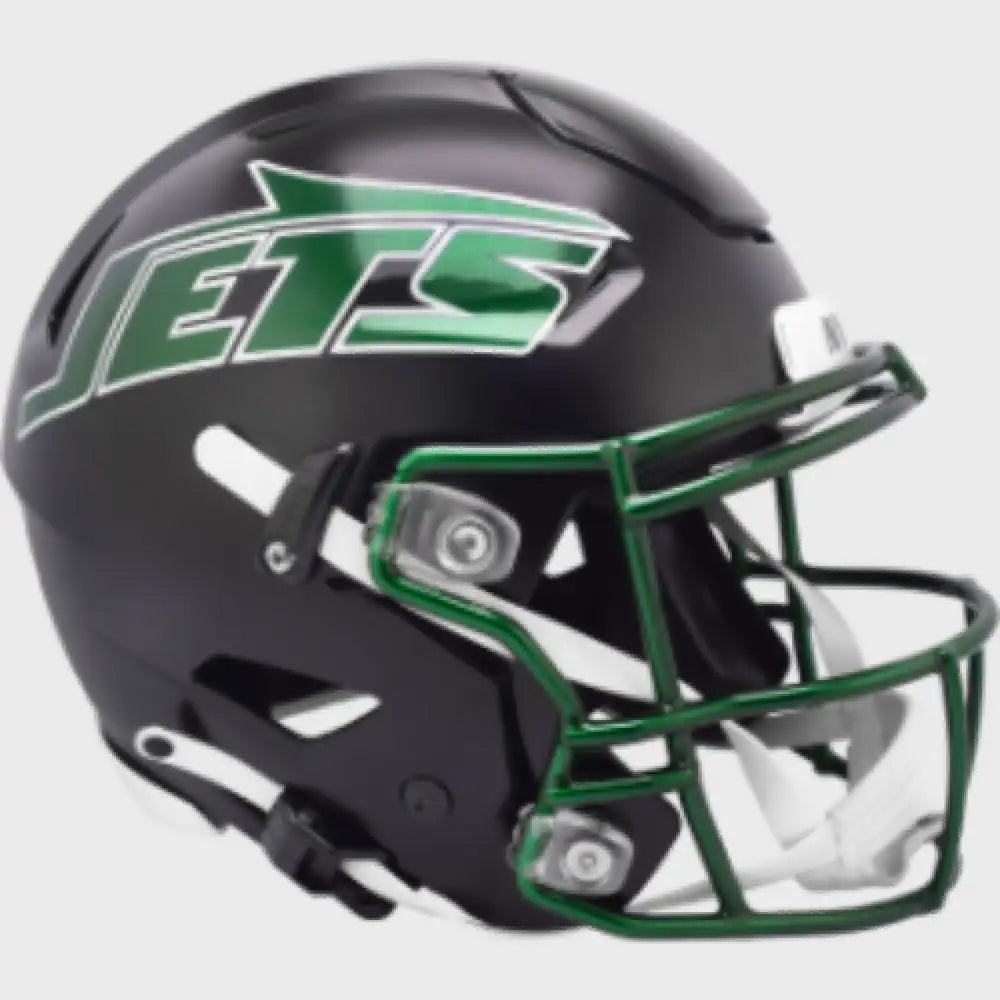 New York Jets NEW Full Size Authentic SpeedFlex Football Helmet 2024 - NFL Break4Sports & Collectibles, LLC