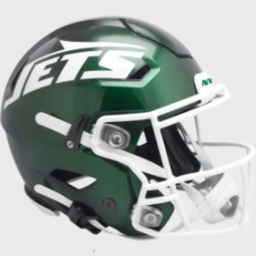New York Jets Full Size Authentic SpeedFlex Football Helmet 2024 Primary - NFL Break4Sports & Collectibles, LLC