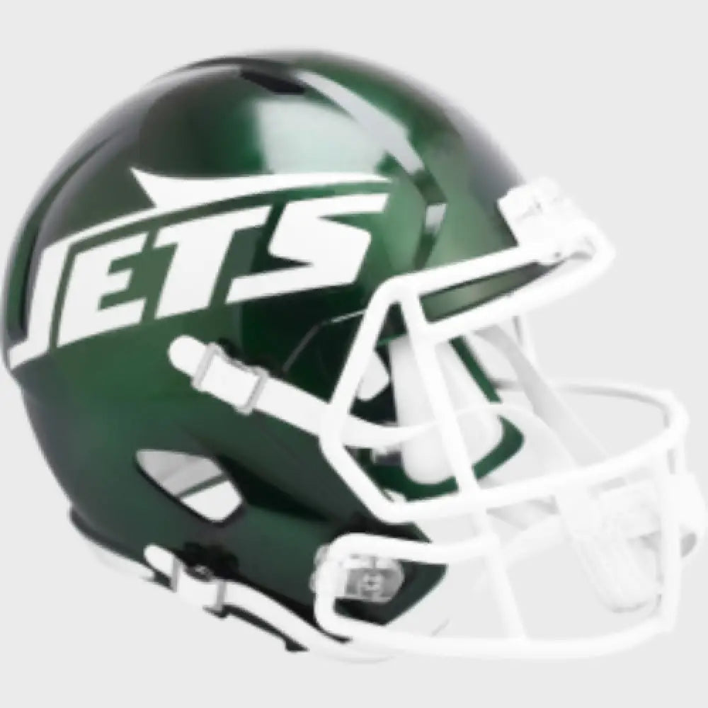 New York Jets Full Size Speed Replica Football Helmet 2024 Primary - NFL Break4Sports & Collectibles, LLC