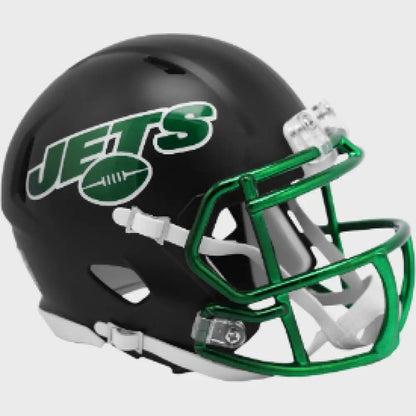 New York Jets NFL Mini Speed Football Helmet 2022 Alternate On-Field Break4Sports & Collectibles, LLC