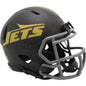 New York Jets SALUTE TO SERVICE 4 Mini Speed Football Helmet- NFL Break4Sports & Collectibles, LLC
