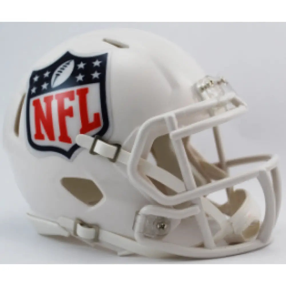 NFL Shield Logo Mini Speed Football Helmet Break4Sports & Collectibles, LLC