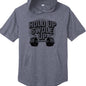 True Navy Hthr - FRONT