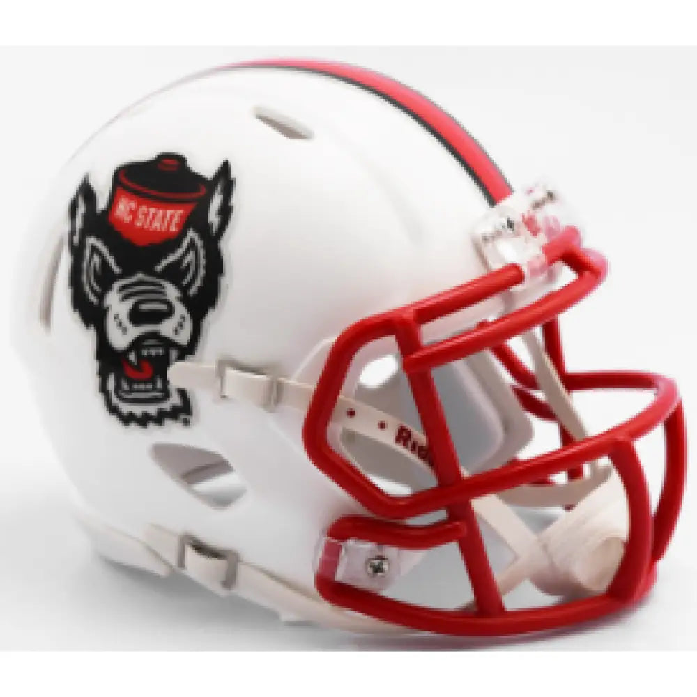 North Carolina State Wolfpack NCAA Mini Speed Football Helmet Tuffy - NCAA Break4Sports & Collectibles, LLC