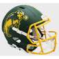 North Dakota State Bison Full Size Speed Replica Football Helmet Flat Green NCAA Break4Sports & Collectibles, LLC