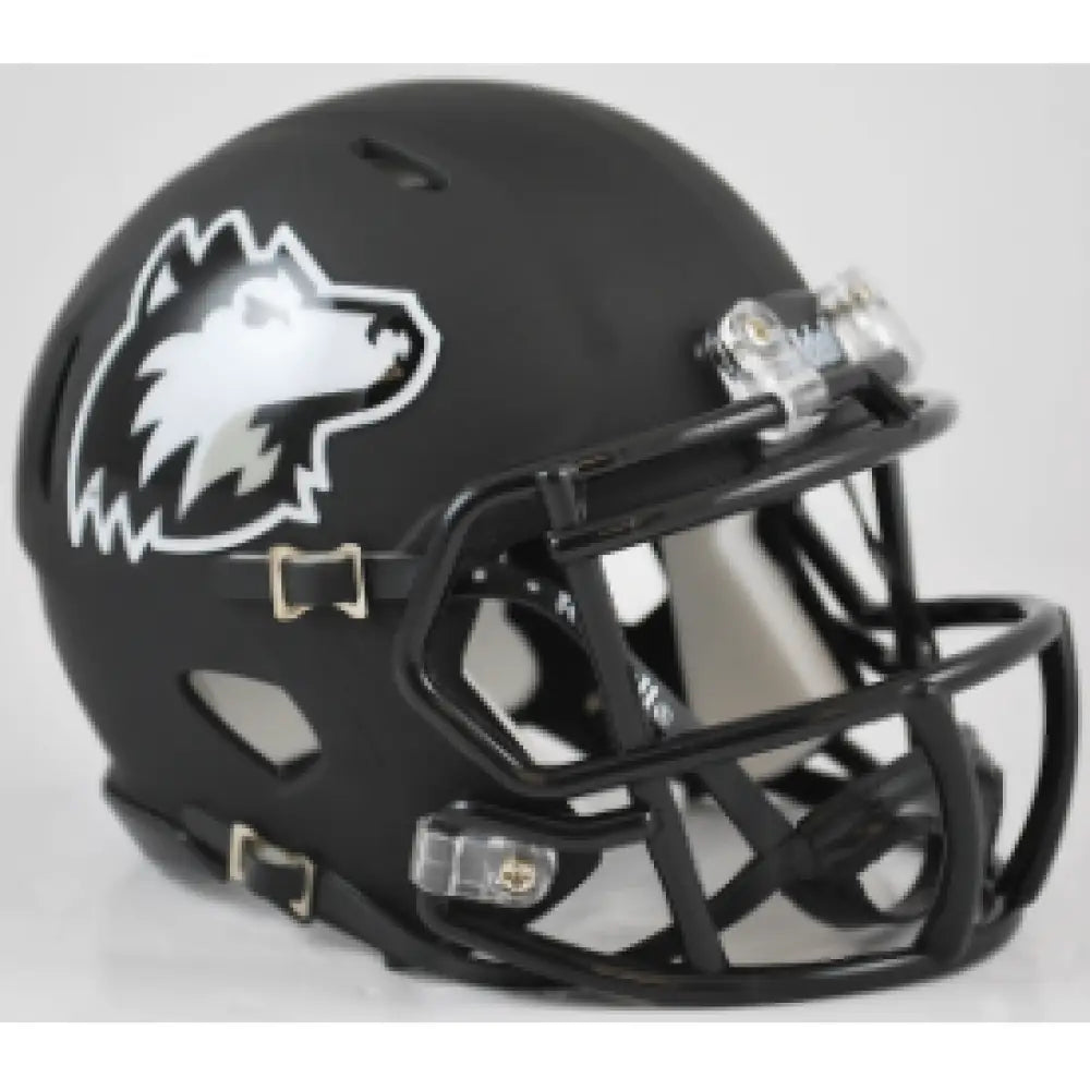 Northern Illinois Huskies NCAA Mini Speed Football Helmet Matte Black - NCAA Break4Sports & Collectibles, LLC
