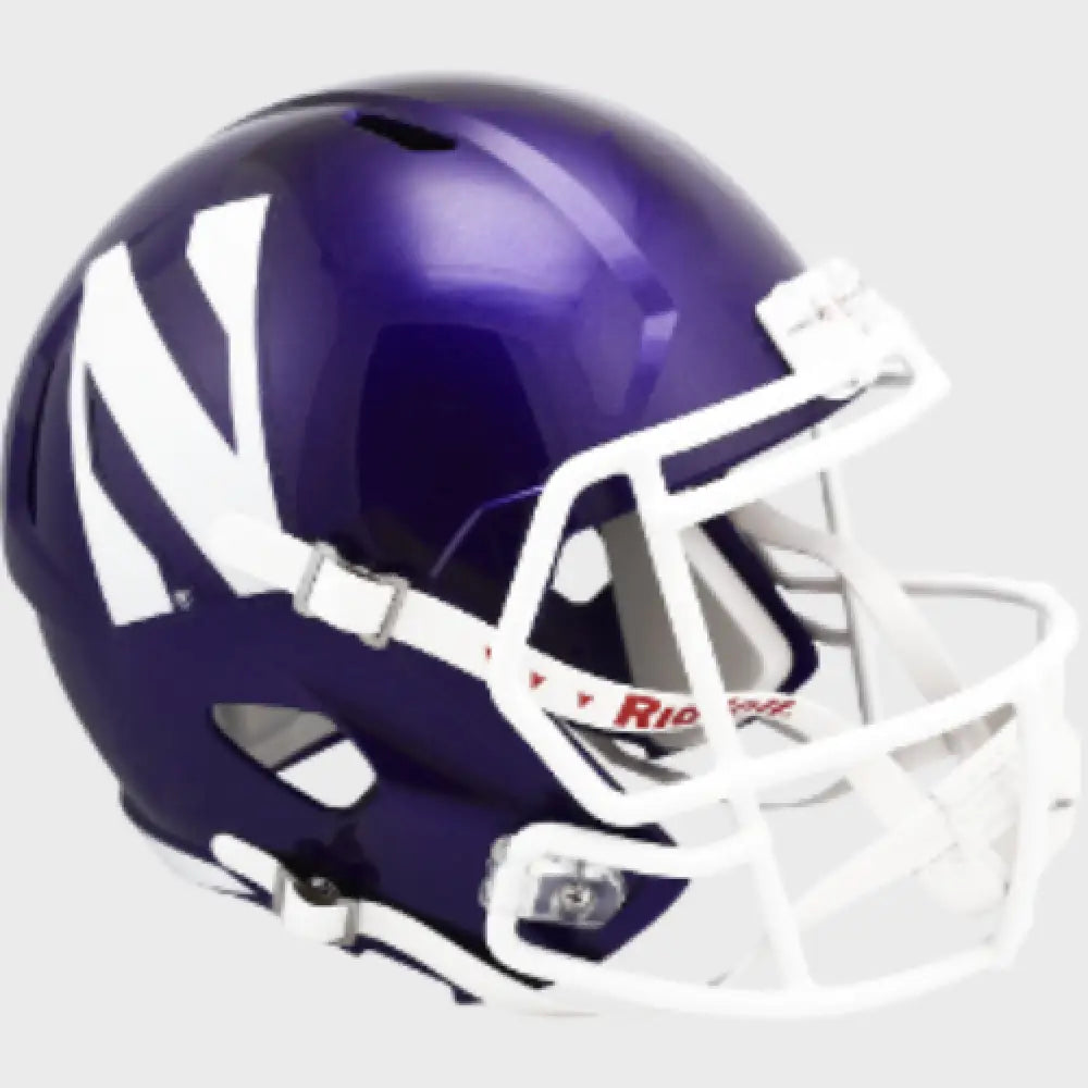 Northwestern Wildcats Full Size Speed Replica Football Helmet - NCAA Break4Sports & Collectibles, LLC