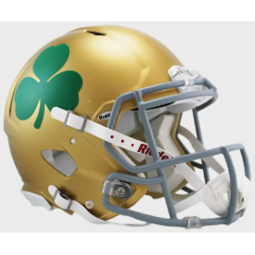 Notre Dame Fighting Irish Full Size Authentic Speed Football Helmet Shamrock - NCAA Break4Sports & Collectibles, LLC