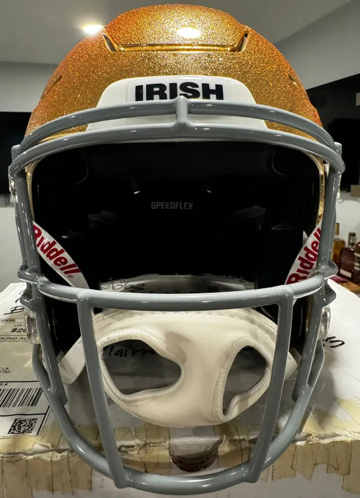 Notre Dame Fighting Irish Full Size Authentic SpeedFlex Football Helmet HYDROFX - NCAA Break4Sports & Collectibles, LLC