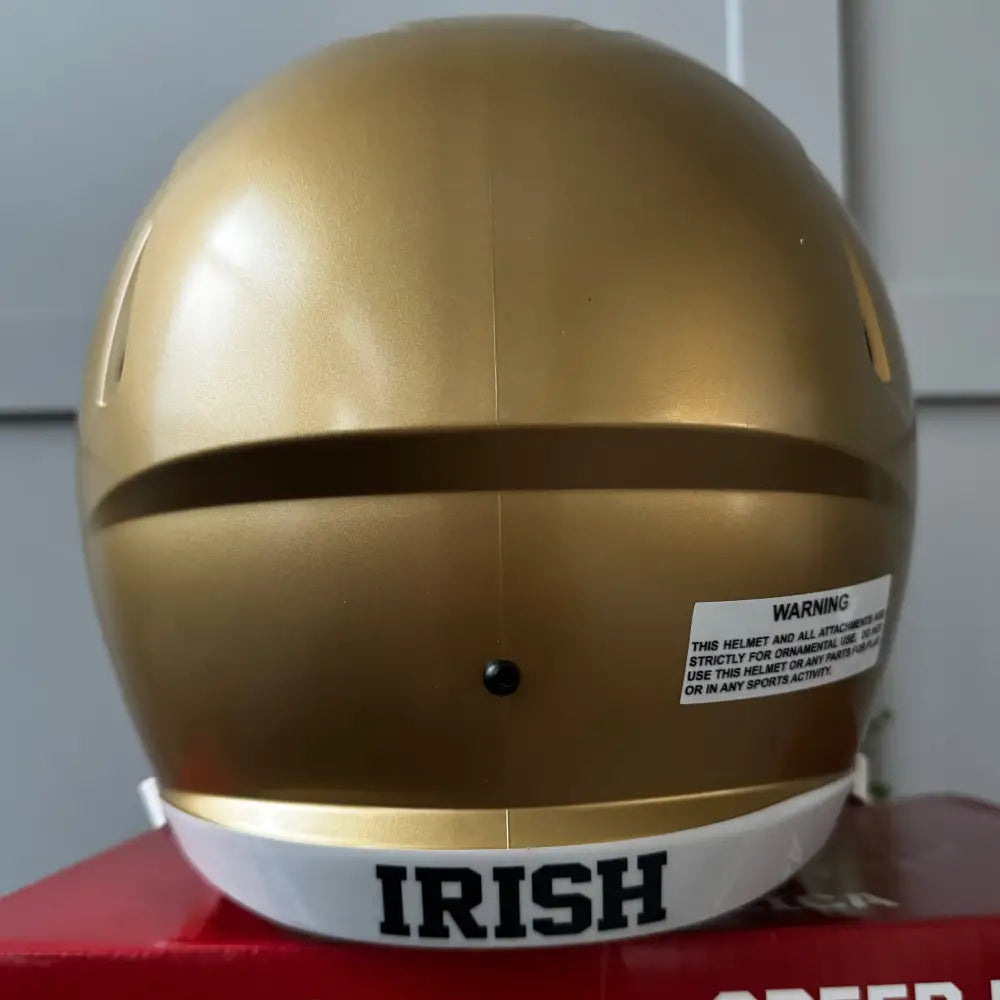 Notre Dame Fighting Irish Full Size Speed Replica Football Helmet- NCAA Break4Sports & Collectibles, LLC