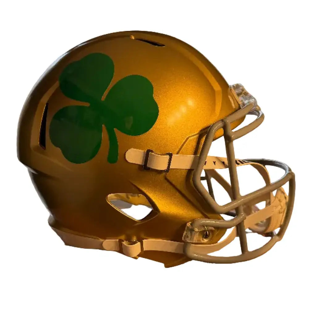 Notre Dame Fighting Irish Full Size Speed Replica Football Helmet Shamrock- NCAA Break4Sports & Collectibles, LLC