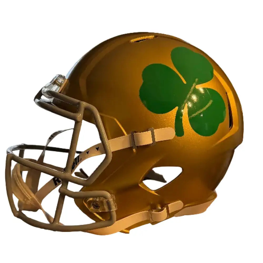 Notre Dame Fighting Irish Full Size Speed Replica Football Helmet Shamrock- NCAA Break4Sports & Collectibles, LLC