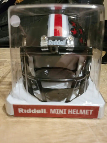 Ohio State Buckeyes NCAA Mini Speed Football Helmet Satin Black - NCAA Break4Sports & Collectibles, LLC