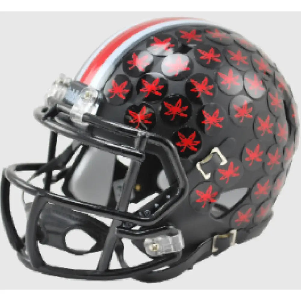 Ohio State Buckeyes NCAA Mini Speed Football Helmet Satin Black - NCAA Break4Sports & Collectibles, LLC