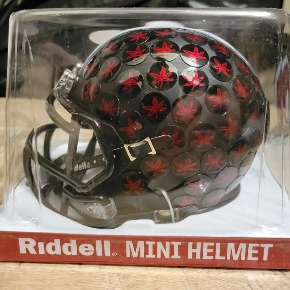 Ohio State Buckeyes NCAA Mini Speed Football Helmet Satin Black - NCAA Break4Sports & Collectibles, LLC