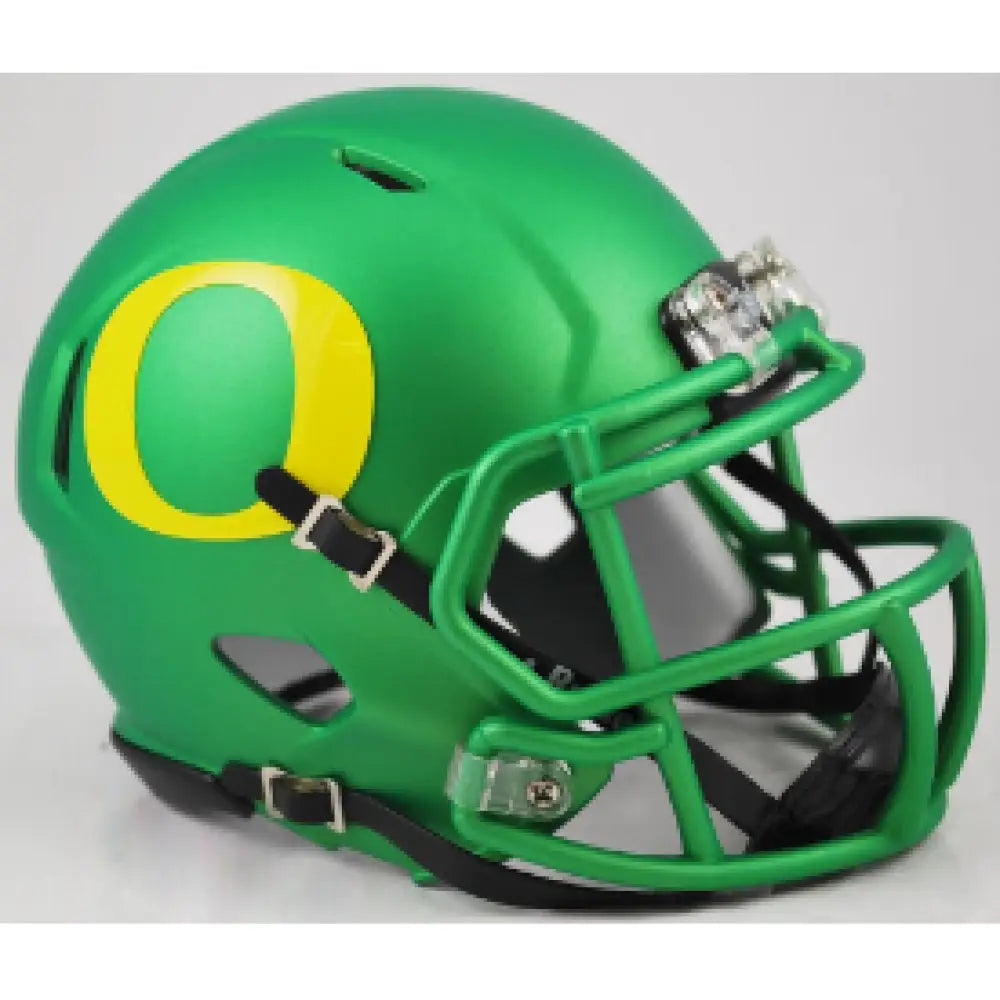 Oregon Ducks NCAA Mini Speed Football Helmet Apple Green - NCAA Break4Sports & Collectibles, LLC