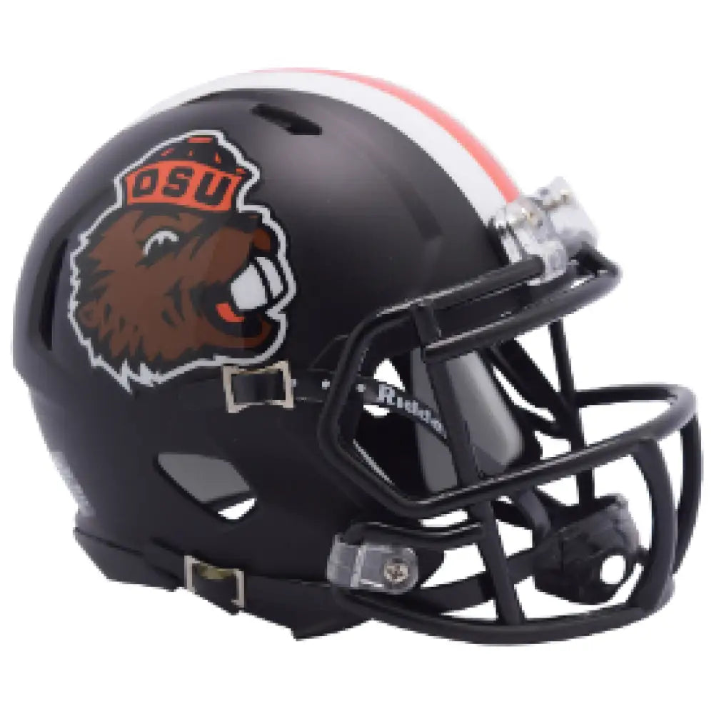Oregon State Beavers NCAA Mini Speed Football Helmet Retro Benny - NCAA Break4Sports & Collectibles, LLC