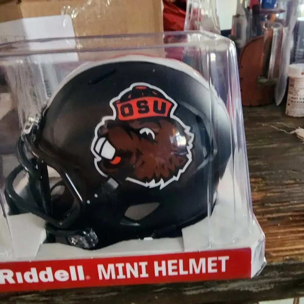 Oregon State Beavers NCAA Mini Speed Football Helmet Retro Benny - NCAA Break4Sports & Collectibles, LLC