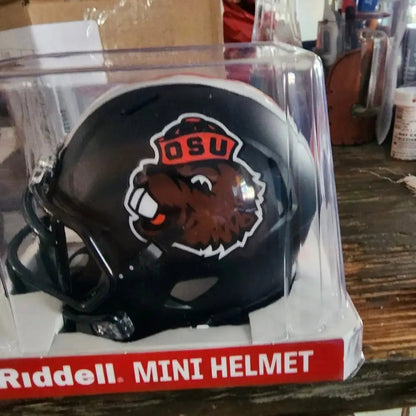 Oregon State Beavers NCAA Mini Speed Football Helmet Retro Benny - NCAA Break4Sports & Collectibles, LLC