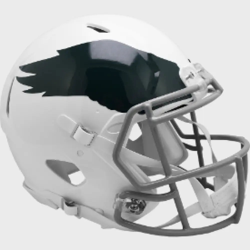 Philadelphia Eagles Full Size Authentic 1969 to 1973 Speed Throwback Football Helmet - NFL Break4Sports & Collectibles, LLC