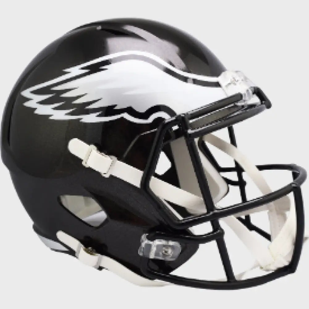Philadelphia Eagles Full Size Speed Replica Football Helmet 2022 Alternate - NFL Break4Sports & Collectibles, LLC