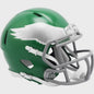 Philadelphia Eagles Mini Speed Football Helmet  2023 Kelly Green- NFL Break4Sports & Collectibles, LLC