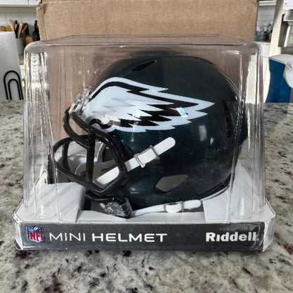 Philadelphia Eagles Mini Speed Football Helmet - NFL Break4Sports & Collectibles, LLC