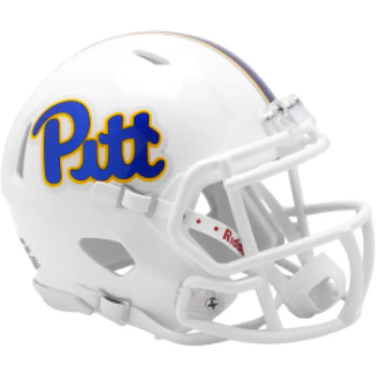 Pittsburgh Panthers NCAA Mini Speed Football Helmet White- NCAA Break4Sports & Collectibles, LLC