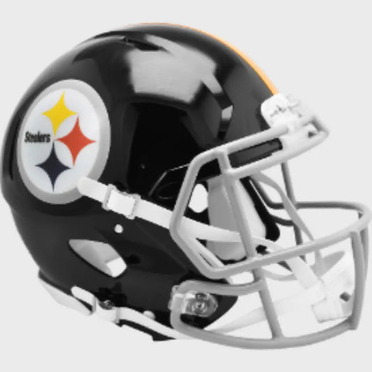 Pittsburgh Steelers 1963 to 1976 Full Size Authentic Speed Throwback Football Helmet - NFL Break4Sports & Collectibles, LLC