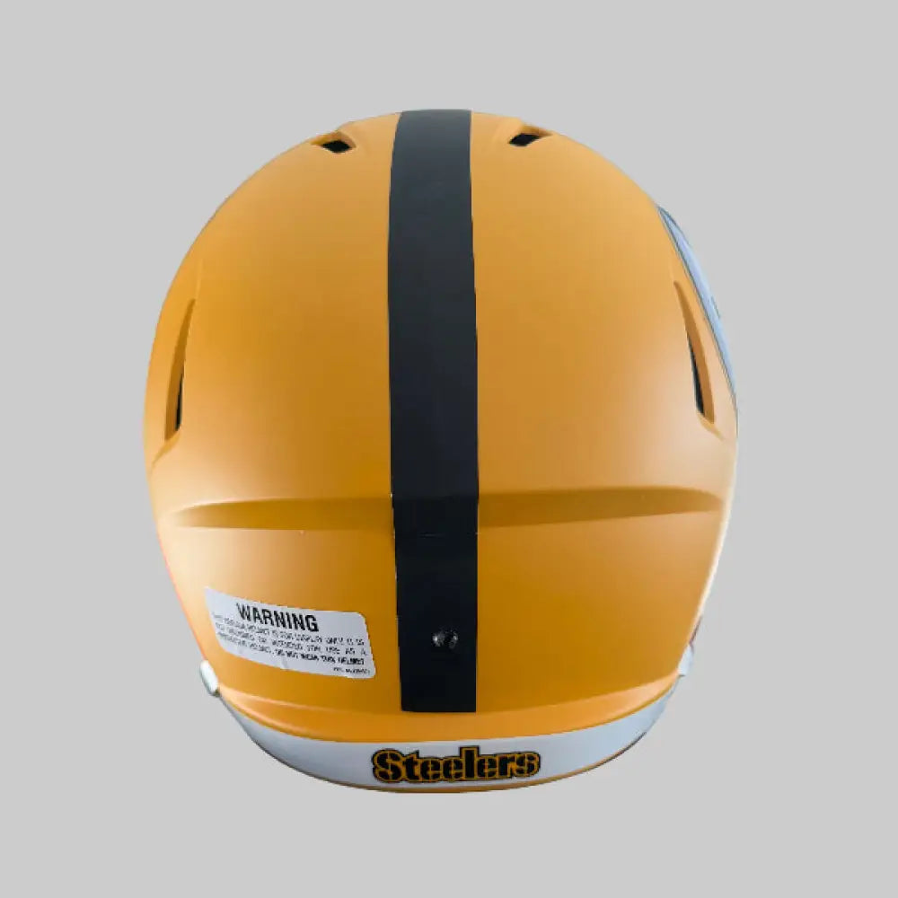 Pittsburgh Steelers Full Size Speed Replica Football Helmet 2025 Alternate On-Field - NFL Break4Sports & Collectibles, LLC