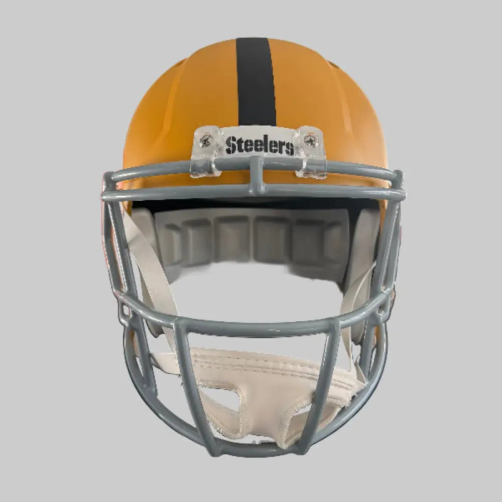 Pittsburgh Steelers Full Size Speed Replica Football Helmet 2025 Alternate On-Field - NFL Break4Sports & Collectibles, LLC