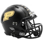 Purdue Boilermakers NCAA Mini Speed Football Helmet Anodized Black - NCAA Break4Sports & Collectibles, LLC